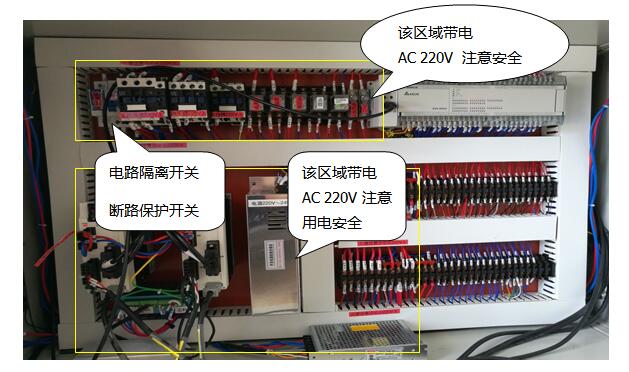 橡皮筋裁断粘胶一體(tǐ)机安全装置位置在哪里？